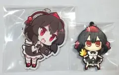 東方Project 射命丸文 キーホルダー 2点セットまとめ売り