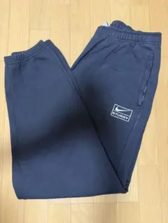 STUSSY × NIKE コラボ スウェットパンツ / ブラック
