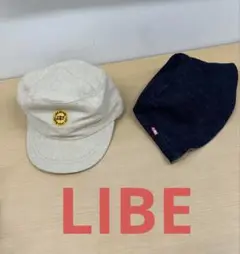 【美品】libe brand univs ライブブランドのキャップとハット