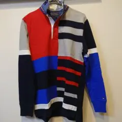 TOMMY HILFIGER マルチカラー ポロシャツ M