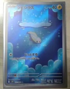 ポケモンカード ブラックボルト シビシラス ar 117/086