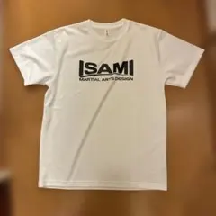 イサミ ISAMI ドライメッシュTシャツ　ホワイトLL