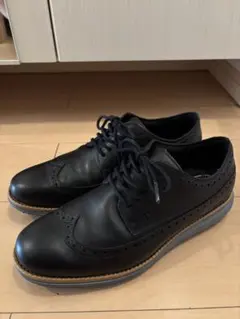 【値下】コールハーン(COLE HAAN) c26469 ブラック　US8/26cm オリジナルグランド ショートウィング mens. 0.0 | COLE_HAAN