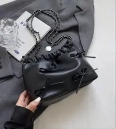 新品未使用★リボンショルダーバッグ
