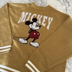 Disney ミッキーマウス ニットトレーナー M