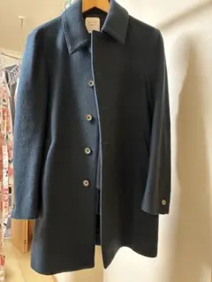 UNITED TOKYO ステンカラーコート ダークグリーン