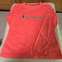 Champion ロングスリーブTシャツ Lサイズ オレンジのサムネイル