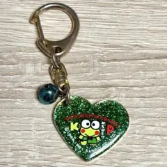 けろけろけろっぴ　ハートラメ　キーホルダー　稀少