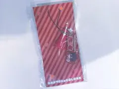 アンプタックカラーズ メガホンチャーム付きアクリルネームストラップ あっと