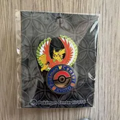 ポケモンセンター キョウト ロゴピンズ ピカチュウ ホウオウ