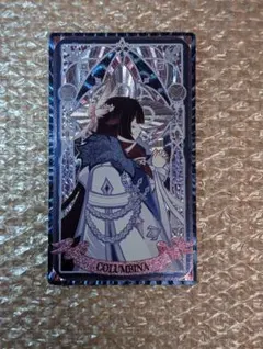 原神 霜痕与権焔シリーズ ファデュイ執行官 カード 少女（コロンビーナ）