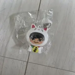 LILLEAGUE 難波碧空 招き猫 キーホルダー 直筆サイン入り - メルカリ