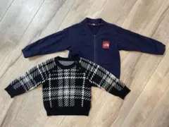 子供 キッズ 90 ノースフェイス コムサイズム COMME CA