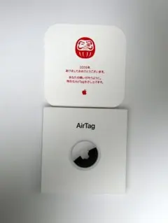 新品 未使用 Apple AirTag エアタグ 2026 限定 だるまデザイン