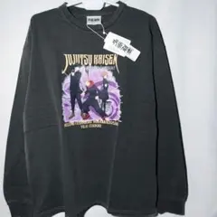 新品 ロンT L 呪術廻戦 虎杖 伏黒 釘崎 アニメ 長袖Tシャツ ピグメントのサムネイル