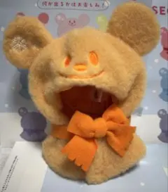 ディズニー シークレットポンチョ オレンジ