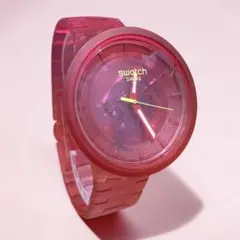 未使用級✨Swatch BIG BOLD PINK JOY クリアピンクのサムネイル