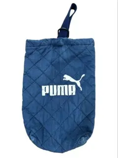 PUMA シューズバッグ キルティング 네이비