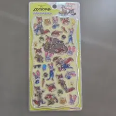 ズートピア プチドロップステッカー