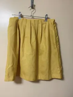 ROPÉ PICNIC イエローフレアスカート 40
