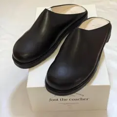 新品新作 foot the coacher ミュール 革靴 定価5万円 27cm 新品新作 foot the coacher ミュール 革靴 定価5万円 27cm - メルカリ