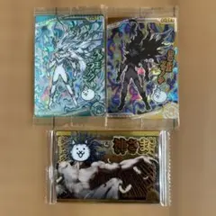 にゃんこ大戦争 ウエハース カード3種