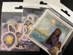 【激安】ディズニー ウィッシュ ステッカー 3パック