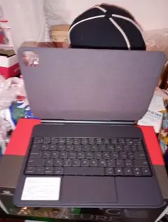 タブレット用 グレー キーボードカバー