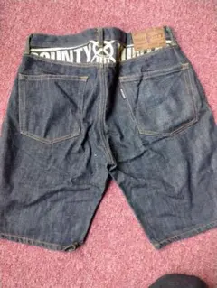 デニムショートパンツ Lサイズのサムネイル
