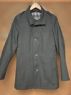 綺麗　Perfect Suit パーフェクトスーツ　チェック柄トレンチコート　Sのサムネイル