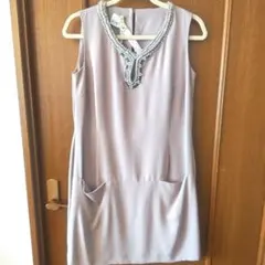 【クリーニング済】PF パオラフラーニ ビジュー ワンピースのサムネイル
