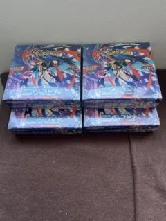 ポケモンカード MEGA 拡張パック ニンジャスピナー4BOX【シュリンク