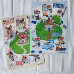 FREP POLLY 野球 クリアファイル 2枚セット