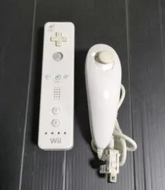 Wii リモコン ヌンチャクセット白 ホワイト 任天堂純正品