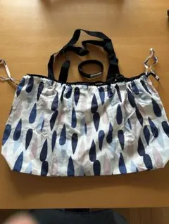 水滴模様　雨の日用バックカバー