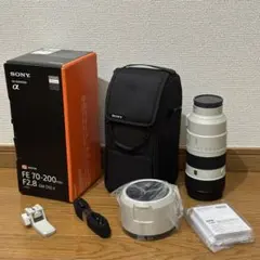 【新同品】おまけ付保証残SONY FE70-200 F2.8 GM OSS II Sony FE 70-200mm f/2.8 GM OSS II Lens SEL70200GM2