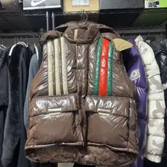 GUCCI adidas size 44 ダウンジャケット
