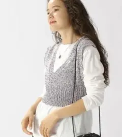 nico and… mixヤーンビスチェ