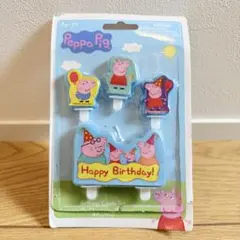ペッパピッグ　誕生日キャンドル