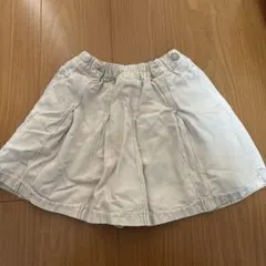 GU キュロットスカート ベージュ 120cm