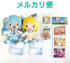 【窓ミク・鏡音リン】劇場版ふわぷちミニぬい／【リン】メモステ５・ぱしゃこれ・缶バ