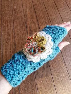 ハンドウォーマー　指なし手袋