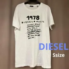 DIESEL Tシャツ ホワイト Sサイズ