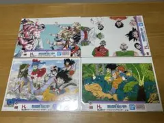 一番くじ ドラゴンボール 40th H賞　クリアポスター 4点セット