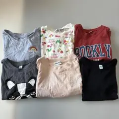 80サイズ 半袖Tシャツ 6枚 まとめ売り 保育園着