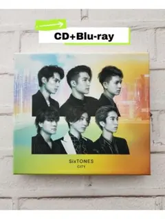 【初回限定盤A】SixTONES アルバム CITY CD+Blu-ray