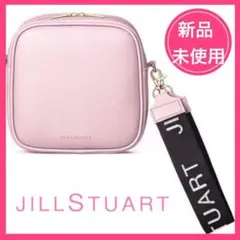 ■新品未使用■JILL STUART ロゴストラップつき スクエア バッグ