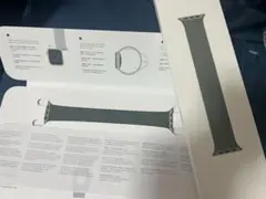 【Apple Watch バンド】ブレイデットソロループ（グリーン）