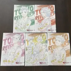 東京リベンジャーズ クリアファイル 5枚セット