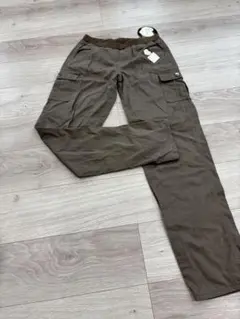 新品ブラウン カーゴパンツ Sサイズ